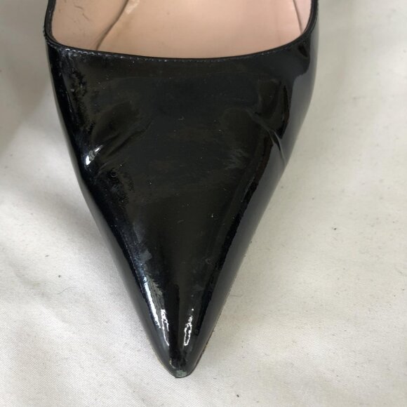 Kate Spade Shoes Womens Size 10 Patent Leather Stiletto Pumps Made in Italy - Picture 9 of 16